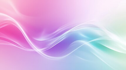 Dynamic abstract background with flowing lines in pastel colors creating a serene and calming atmosphere ideal for modern designs and creative projects