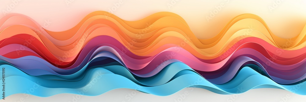 Poster dynamic wave effect captivating background design for modern visuals and presentations
