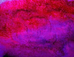 Purple red abstract background for design. Painted paper. Bright. Magenta fuchsia. Smudge, stain, blot.
