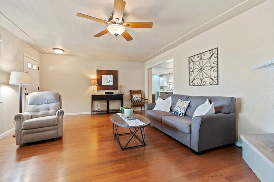a home living room with a couch