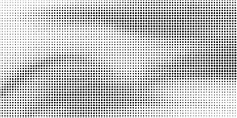 black and white abstract background with halftone dots pattern background