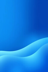 Elegant Blue Gradient Abstract Background with Smooth Curves and Shapes