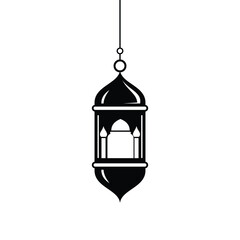 Modern lantern icon. Lamp illustration signs. Arabian lamp logo.