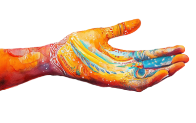 Hand painted on transparent or white background,png