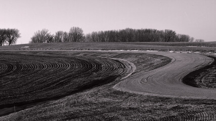 Fototapeta premium Winter lines