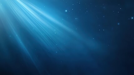 abstract background glow light burning on deep blue background