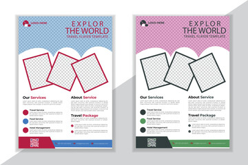 Travel Flayer Design.