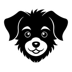 vector illustration of a puppy