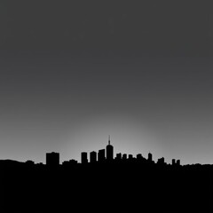Naklejka premium Kiev ukraine skyline silhouetted skyline cityscape architecture illustration building city vector