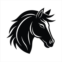 horse head silhouette