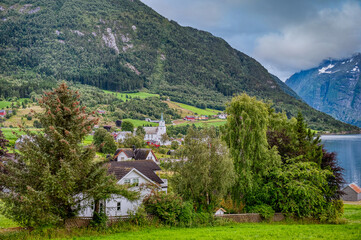 Breim is a municipality in the former county of Sogn og Fjordane, Norway. It is part of the traditional district of Nordfjord in the eastern part of the present municipality of Gloppen.