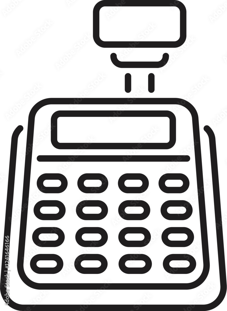 Poster contactless payment terminal processing transaction using nfc technology, ensuring secure and conven