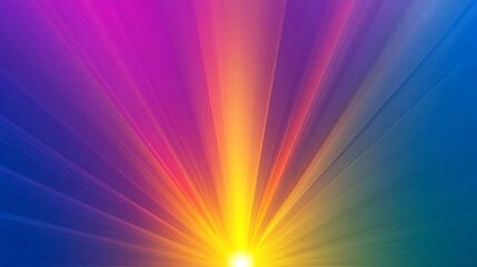 Obraz premium Colorful light rays, abstract background