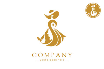 Fashion Logo Design Concept Template for Clothing Store