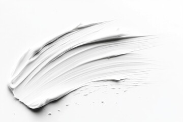 Close-up shot of white paint on a white surface, great for DIY tutorials or product design illustrations