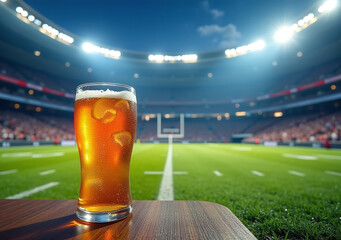 beverage ads feature cold drinks sports stadiums big events like super