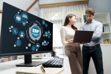 ERP enterprise resource planning software for brisk business to plan the marketing strategy