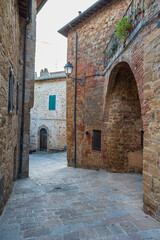 Fototapeta premium centro storico di Monticchiello, Toscana