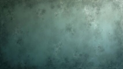 Grunge Metal Texture with Dark Clouds, Fog, and Abstract Blue Sky Background