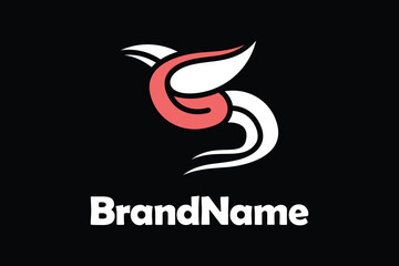 Letter G bird logo icon design template elements. This logo is suitable for any kind of business or industry that is engaged in any field.