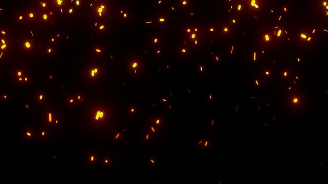 dynamic fire embers overlay animation backgrounds