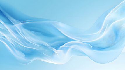 Fototapeta premium Sky blue with light streaks and particles flowing through it, creating a sense of motion and energy.