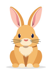 easter rabbit vector