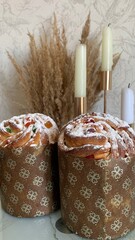 Easter specks in powdered sugar