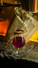 glass of brandy