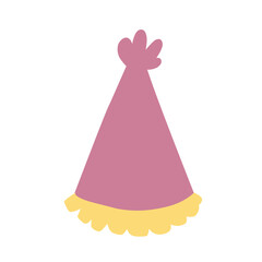 Cone paper hat birthday