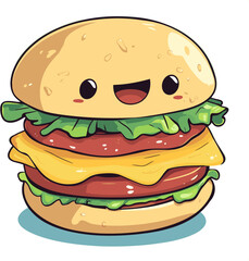 cute burger