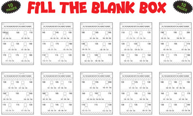 Math practice worksheets for classroom