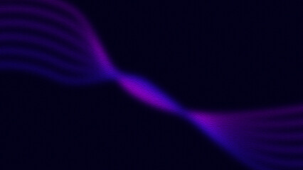 Dark blue and purple grainy abstract background with a bright, glowing color gradient and noise texture. This dynamic design is perfect for banner, poster, header, or cover designs, 