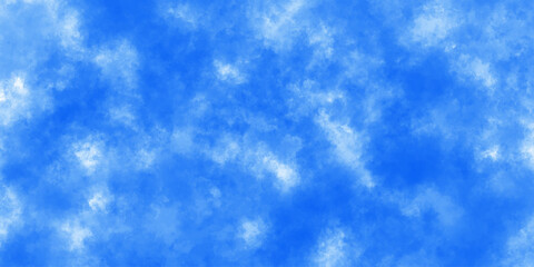  grunge blue powder explosion on white background, blue cloud textured and sky white clouds background with blurred and grunge stains, Abstract old grunge smoke cloud texture.