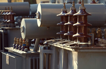 decommissioned alienated transformers used after being used in electrical substations