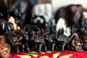 Elephants, souvenirs from Phuket, Thailand