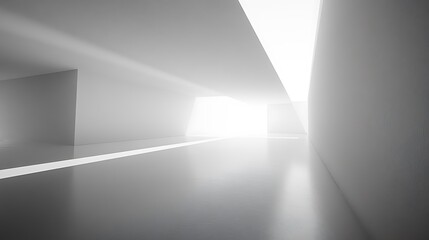 Light Corridor, Abstract Design