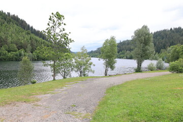 Impressionen von der Nagoldtalsperre im Schwarzwald	