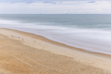 USA, North Carolina, Buxton. Seashore and beach