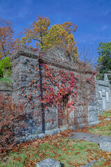 USA, Sleepy Hollow. Sleepy Hollow Cemetery (PR)