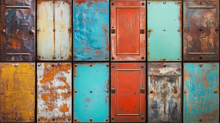 Grunge Texture and Industrial Exploration Photography: Urban Decay Film Strip