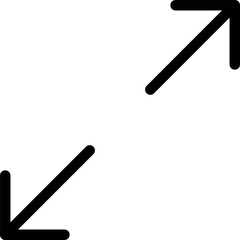 arrow maximize icon two arrows expand icons resize zoom scale icon