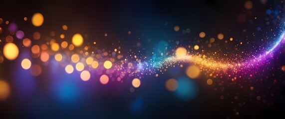 Stunning bokeh effects creating dreamy atmospheres filled with color and warmth