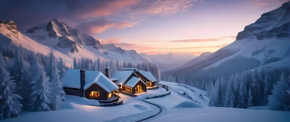 Stunning snowy getaways featuring winter wonderlands inviting exploration and adventure