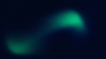 Dark cyan, green, and black grainy backdrop design featuring abstract noisy color flow with wave-