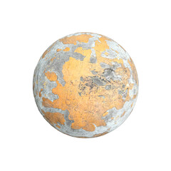planet in space, transparent background, no background, yellow planet, concrete, planet texture, earth, mars, venus, moon,
