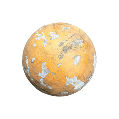 planet in space, transparent background, no background, yellow planet, concrete, planet texture, earth, mars, venus, moon,