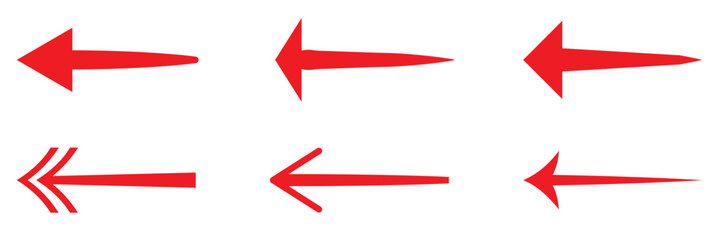 Arrow icon set. Arrow. Cursor. Collection different arrows sign. Black vector arrows icons. Modern simple arrows. Vector illustration.