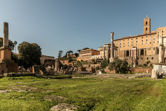 Forum Romanum in Rome, Italy
