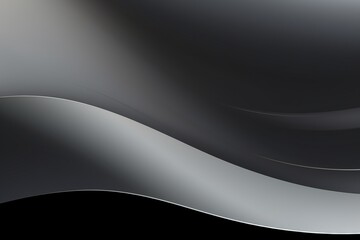 Shades of grey create a fluid interplay of light and shadow in a modern abstract design